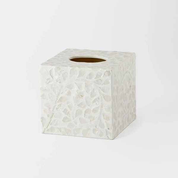 Alice Inlay Tissue Box Cover Square