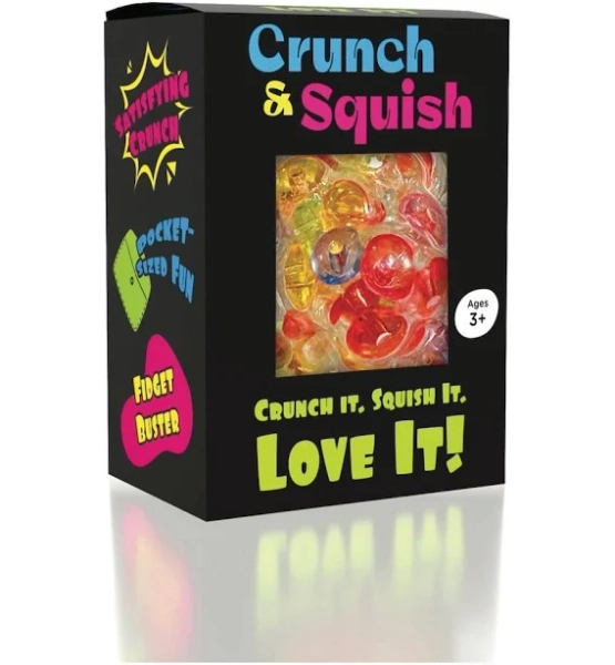 Crunch & Squish Crunchy Squishy Stress Ball Fidget Toy