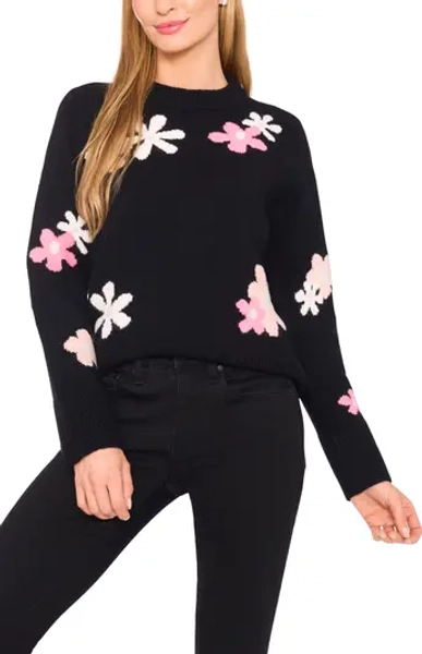 Floral Crewneck Sweater