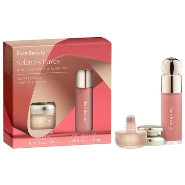 Rare Beauty Selena Gomez Selena's Faves Mini Fragrance & Blush Set
