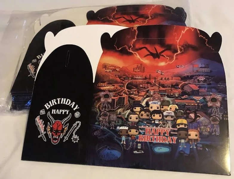 Stranger Things Treat / Party Favor Boxes
