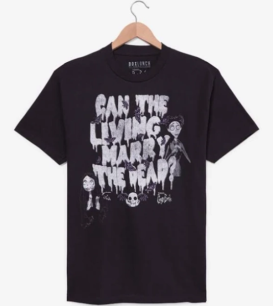 Corpse Bride T-Shirt with Tonal Quote