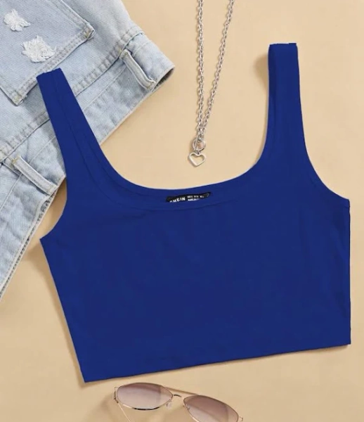 SHEIN Women's Cropped Tank Top