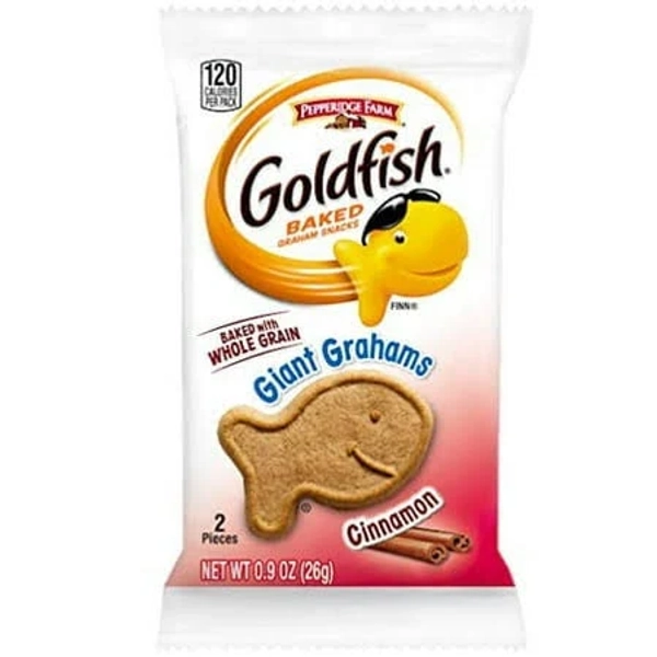 Tribeca Curations Giant Graham Cracker Shaped Gold Fish
