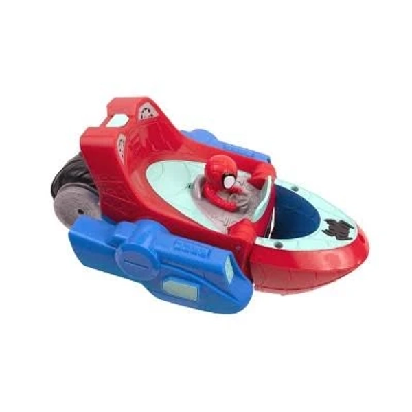 Spidey Transforming Web-Wave Cruiser Vehicle