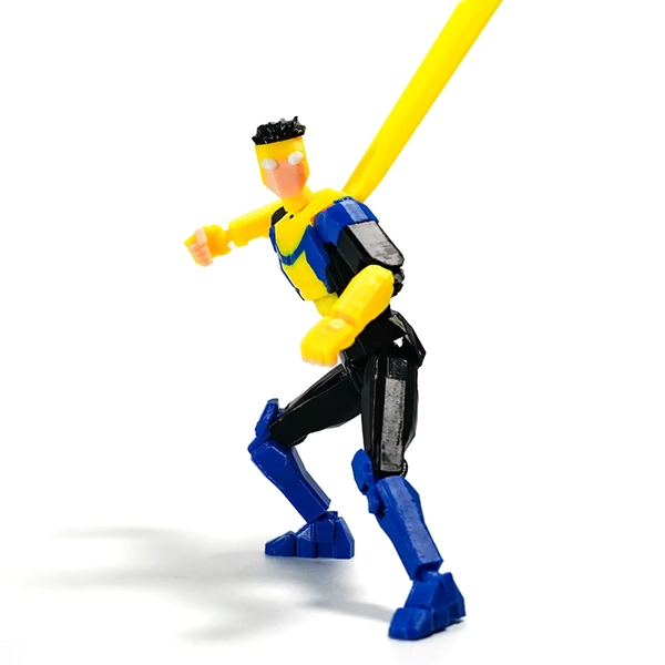 3D Printed Invincible Superheroes Anime Multi-Jointed Shapeshift Toys Action Figures Mannequin Model Ornaments Gifts - AliExpress 26