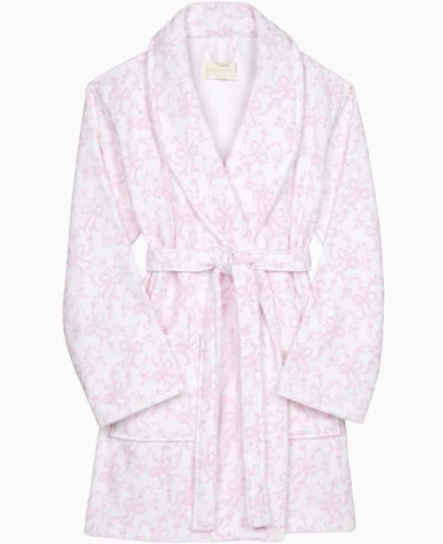 loveshackfancy Indie Holiday Cotton Bath Robe for Women