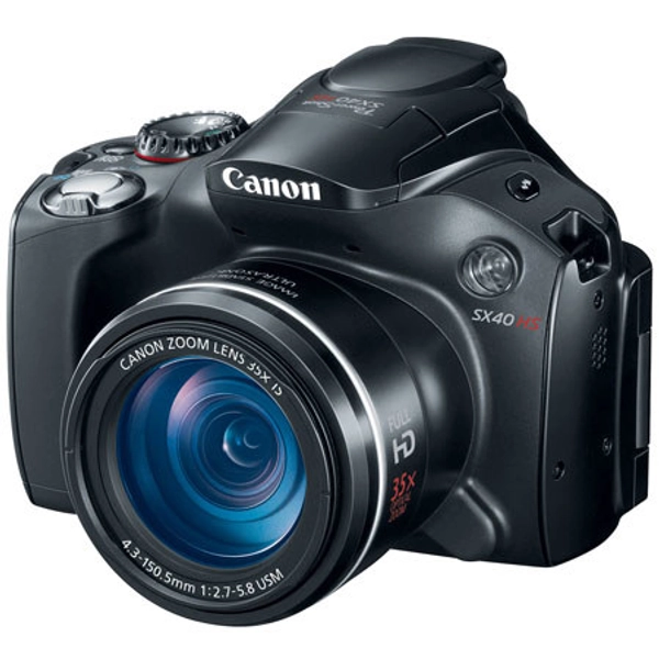 Canon Powershot Sx40 Hs 12.1 Megapixel Digital Point and Shoot Camera Black