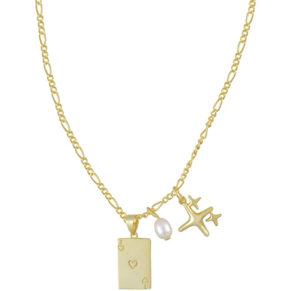 Gold Wish Upon Necklace
