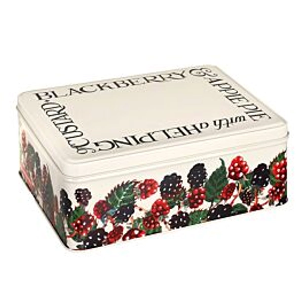 Fruits Blackberry Deep Rectangular Tin