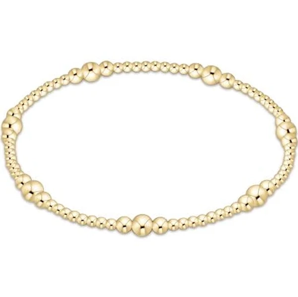 enewton Classic Gold Purpose Beaded Bracelet