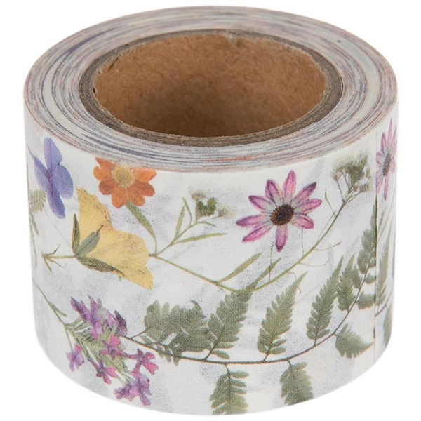 Pressed Floral Washi Tape