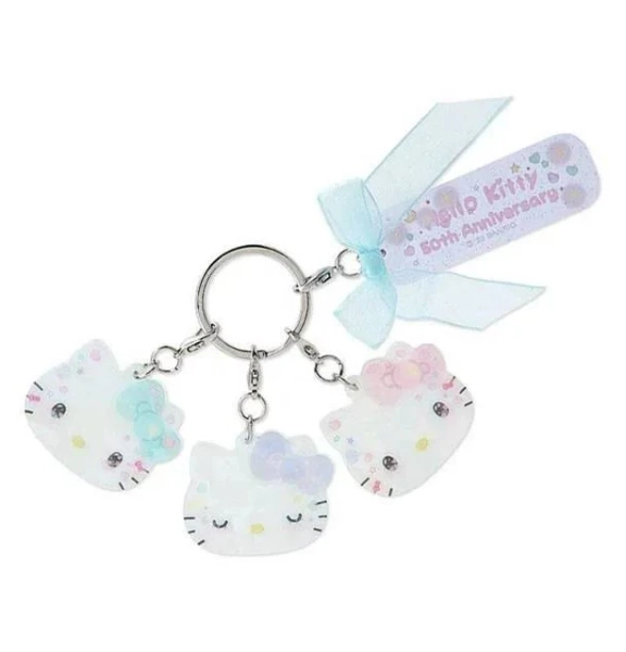 Hello Kitty 50th Anniversary Acrylic Keychain