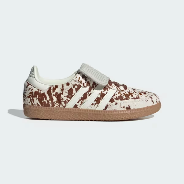 Cow Print Samba Long Tongue Shoes
