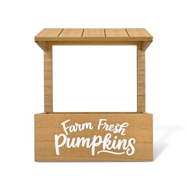 Wood Staging Pumpkin Stand - Bullseye's Playground™