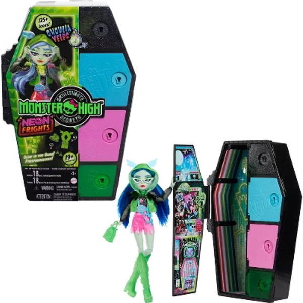 Monster High Skulltimate Secrets Neon Frights Ghoulia Doll