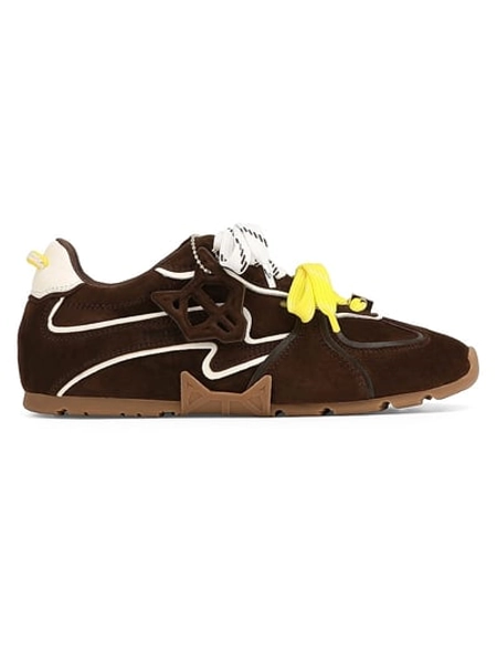 Naked Wolfe Women's Adored Suede Sneakers - Brown - Size 6.5
