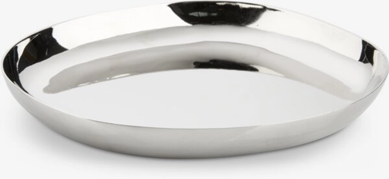 Decorative tray THYGE D13cm chrome