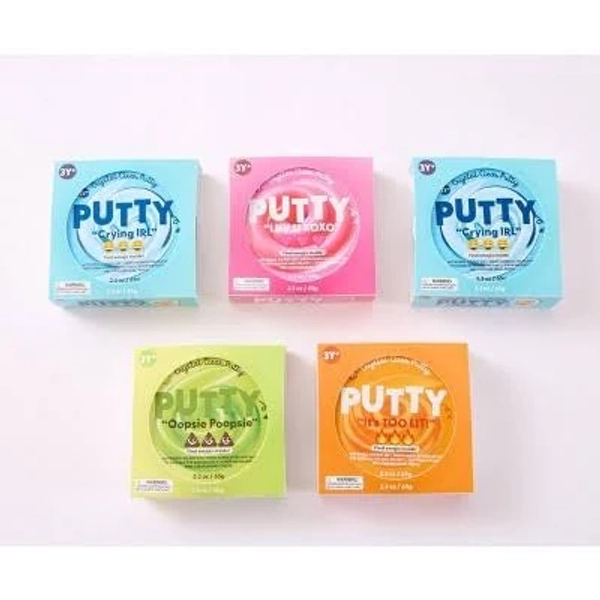 J'Adore Crystal Clear Putty 5pk