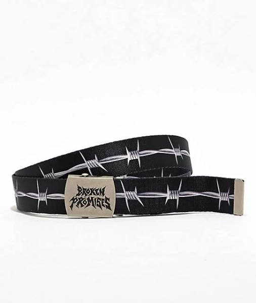 Broken Promises Wired Web Belt