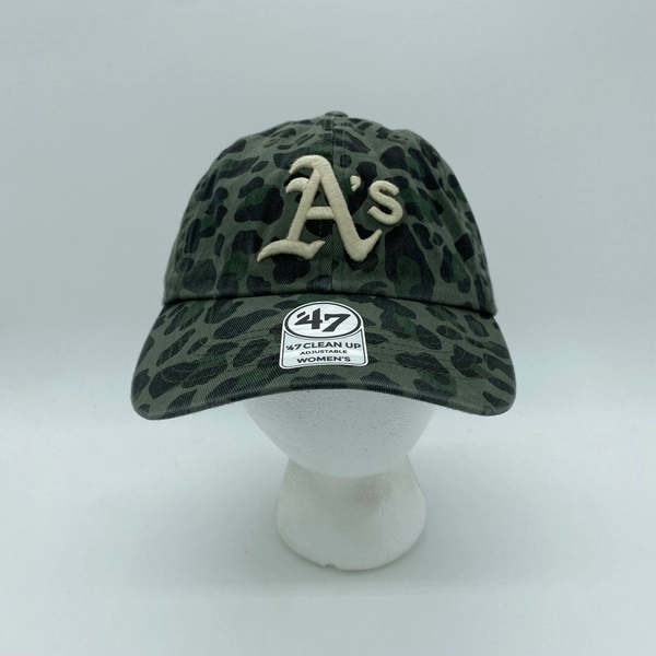 '47 Brand Clean Up Women's Oakland Athletics MLB Strapback Hat Cap Adjustable