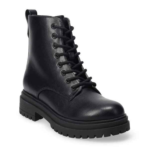 SO® Meela Women's Lace-Up Combat Boots