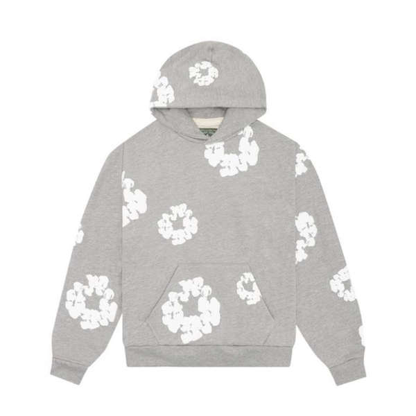Denim tear wreath hoodie