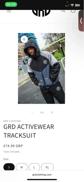 Grd tracksuit 