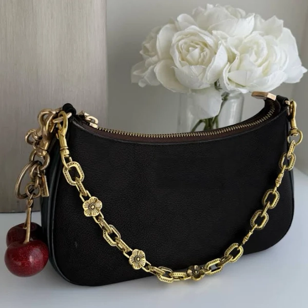 18K Gold Waterproof Luminous Link Bag Chain