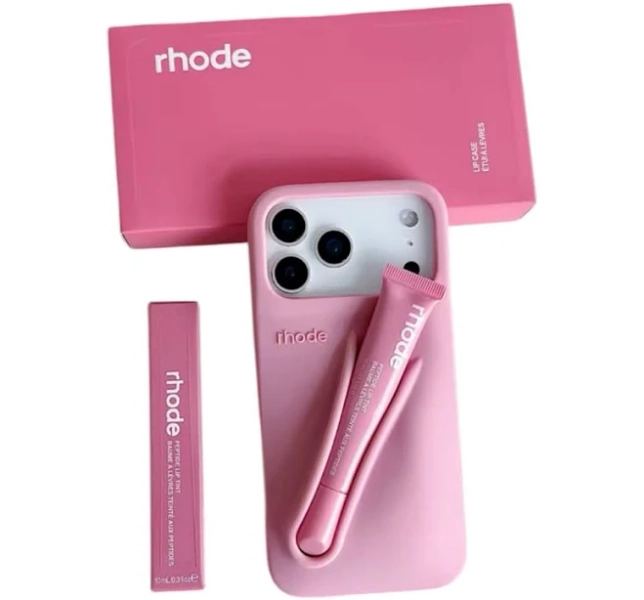 Rhode Cell Phones & Accessories | Rhode Ribbon Limited Edition Lip Case | Color: Pink/Tan | Size: Various | Thefancyshopco's Closet
