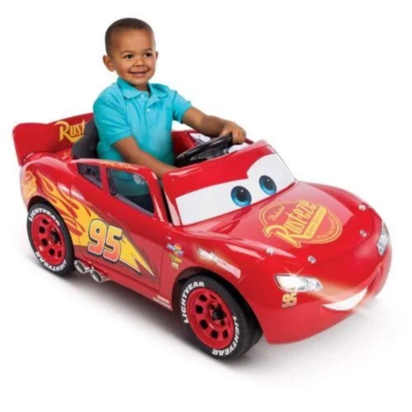 Lightning McQueen Battery-Powered Vehicle with Sound Effects