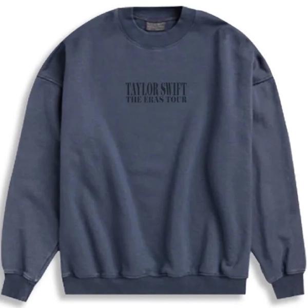 Eras Tour Sweaters | Taylor Swift The Eras Tour Official Blue Crewneck All Dates | Color: Blue | Size: L | Kmeheula's Closet