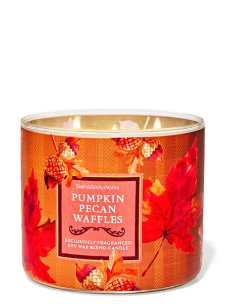 Pumpkin Pecan Waffles 3-Wick Candle