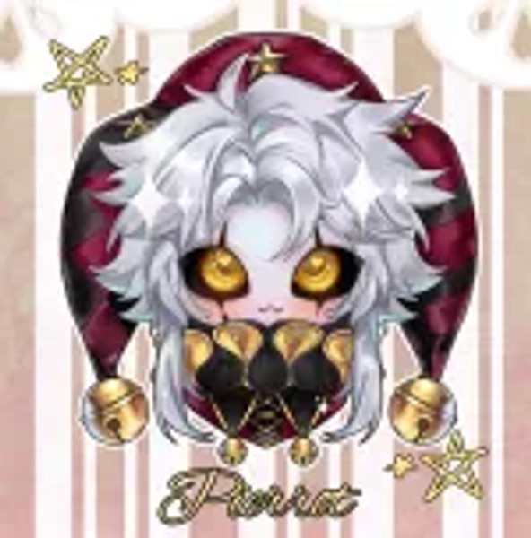 Pierrot Keychain (The Freak Circus) by Ivutyozo - ACGGOODS