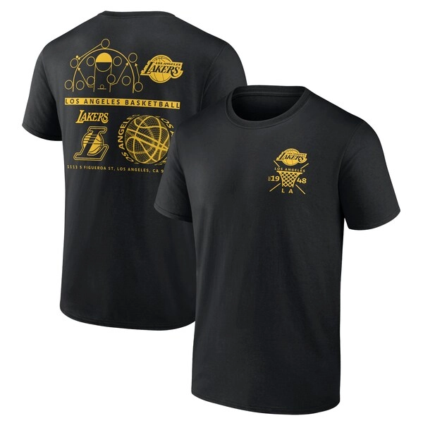 Men's Los Angeles Lakers  Black Street Collective T-Shirt
