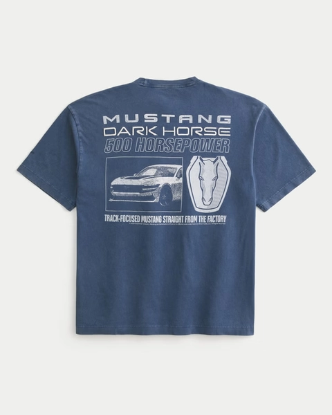 Boxy Ford Mustang Dark Horse Graphic Tee