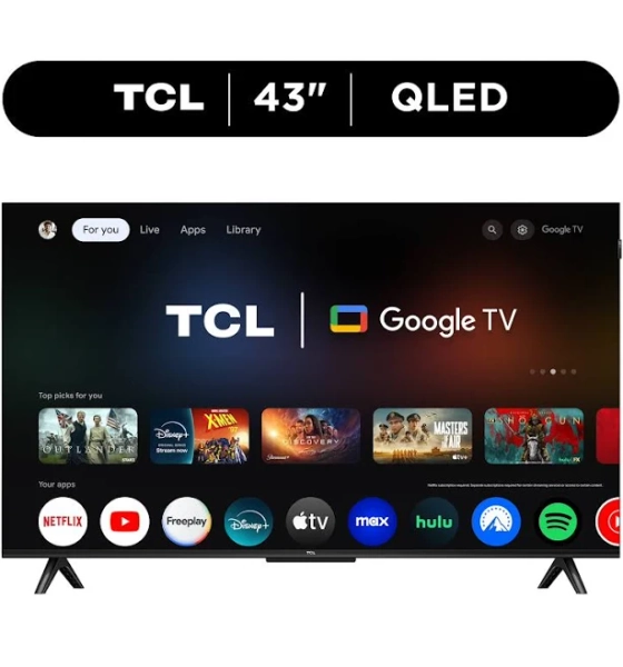 Tcl Q Series 4K UHD HDR Qled Smart TV with Google TV