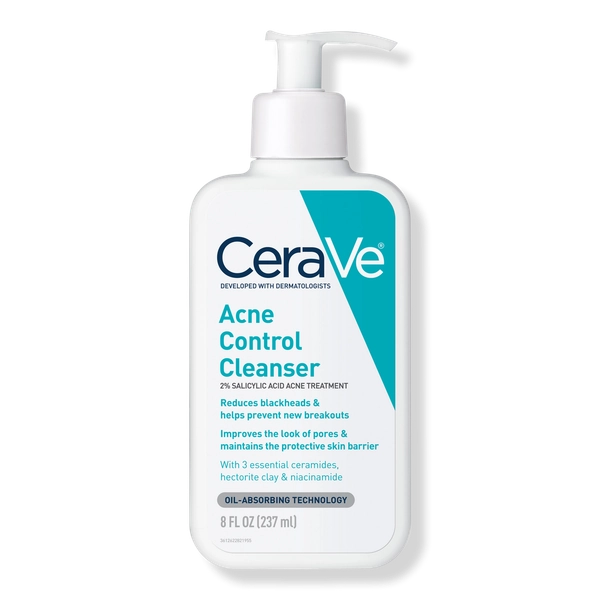 8.0 oz Acne Control Cleanser - CeraVe | Ulta Beauty