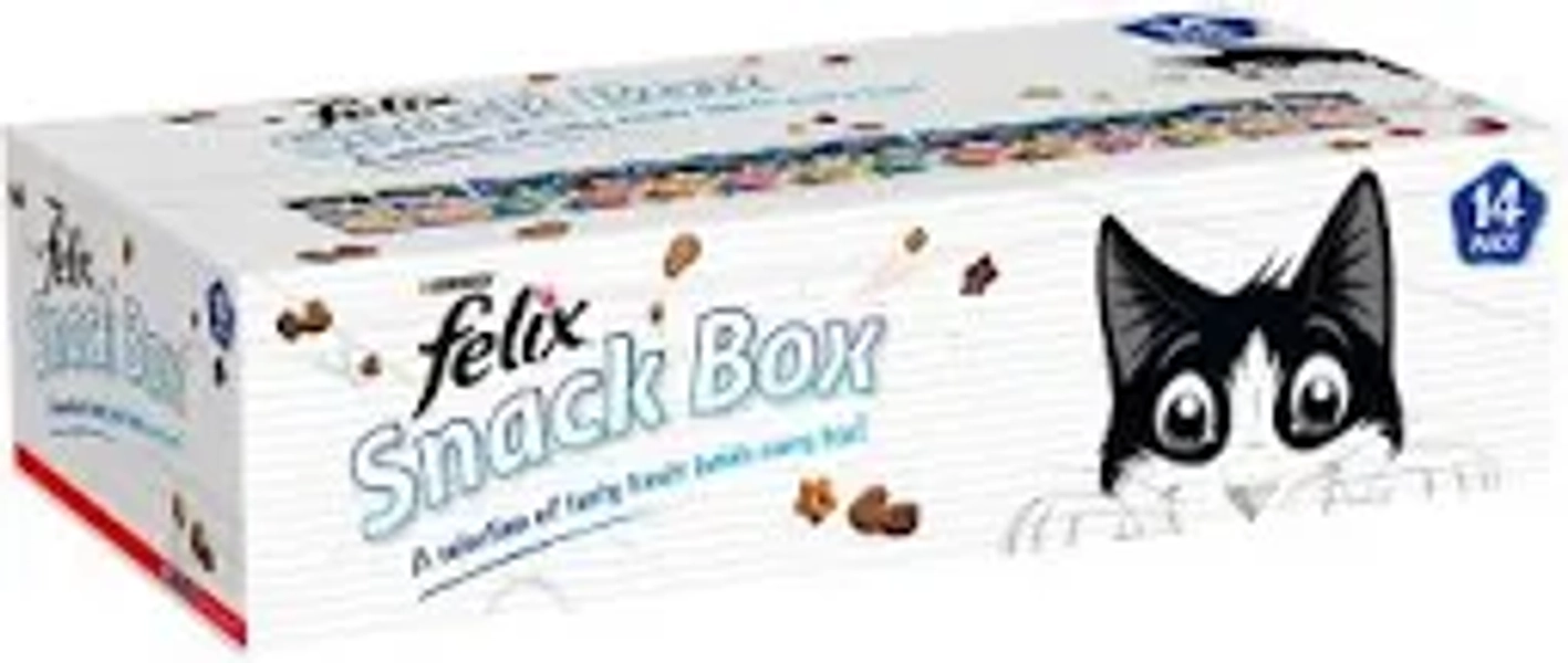 Felix Cat Treats Snack Box Pack of 14