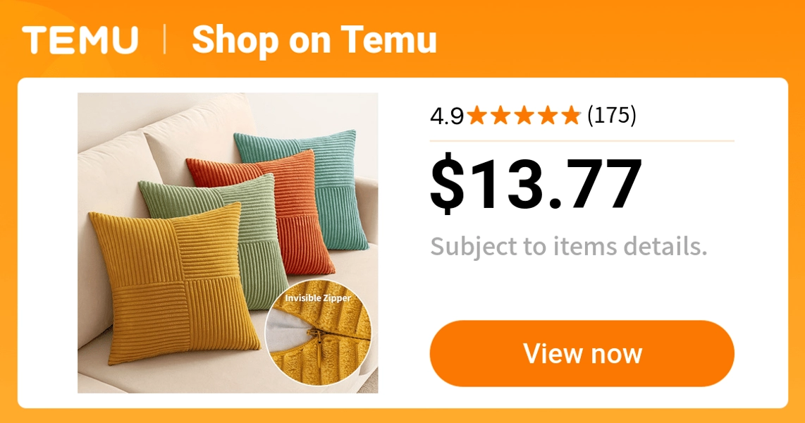 set 4 cross   textured gradient series cushion - Temu