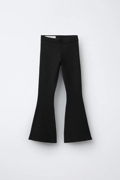 FLARE RIB LEGGINGS