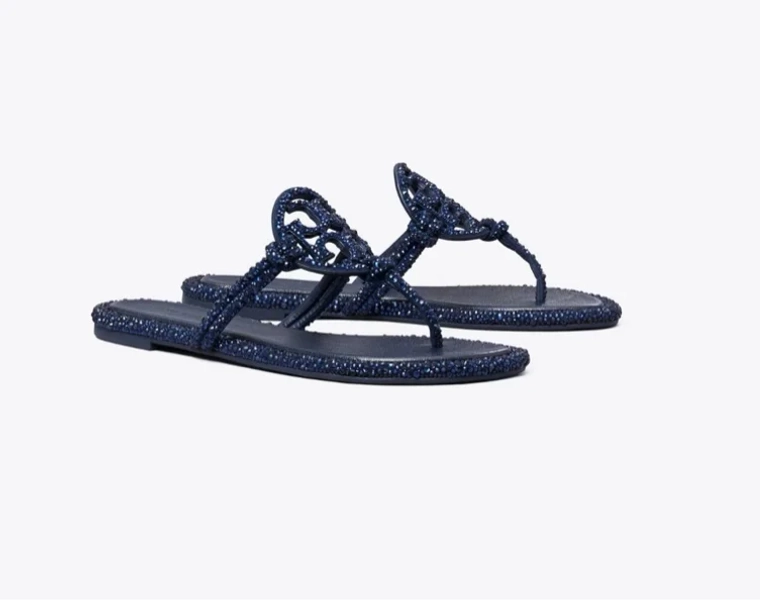 Miller Pavé Knotted Sandal | Tory Burch