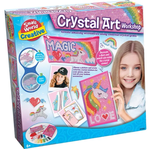 Small World Toys Crytal Art Workshop