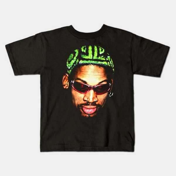 Rodman Face Bootleg Vintage Design T-Shirt Kids