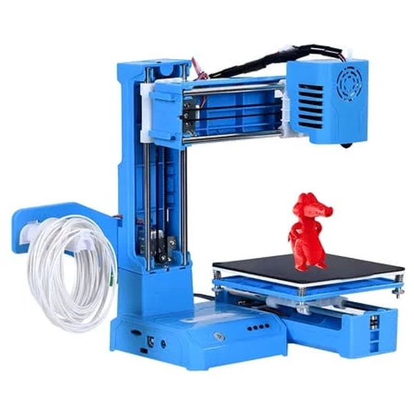 Gjx Mini 3D Printer Fully Assembled with Auto Leveling 100X100X100Mm Printing Size for Beginners Kids Home Education