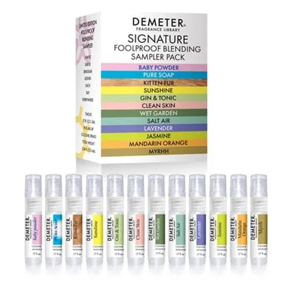 DEMETER Signature Foolproof Blending Perfume Sampler Set of 12