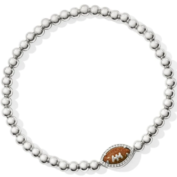 Kendra Scott Gold Stretch Football Bracelet