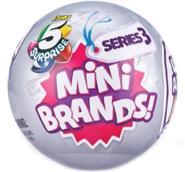 5 Surprise Mini Brands Series 3 Collectibles