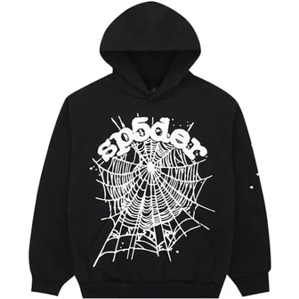 Sp5der OG Web Hoodie 'Black' | Men's Size XXL