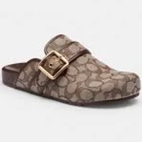 Archival Buckle Clog In Signature Jacquard